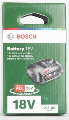 Bosch Groen Accupack PBA 18V 2.5Ah W-B 18V Li-Ion Accu - 1600A005B0 - thumbnail
