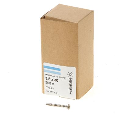 Spaanpl.schr.rvs pk pz2 3.5X30 vd