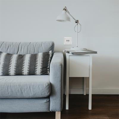 LogiLink PA0254 Inbouwdoos Met USB-laaduitgang Wit