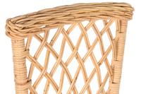 Stoel DKD Home Decor Wit Natuurlijk 45 x 55 x 85 cm 45 x 55 x 90 cm 47 x 58 x 90 cm - thumbnail