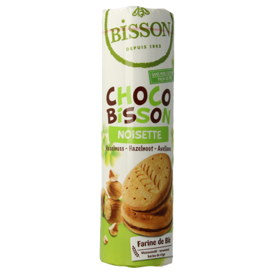 Bisson Choco Bisson hazelnoot bio 300 Gram Bisson Choco Bisson hazelnoot bio 300 Gram
