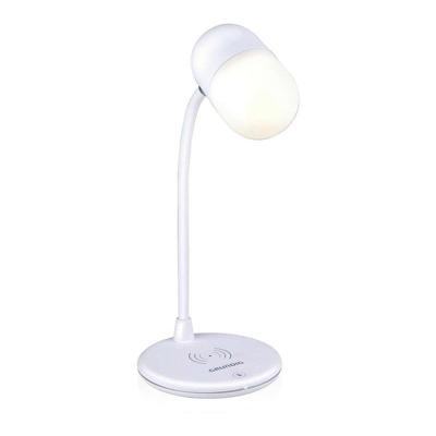 LED-lamp met Luidspreker en Draadloze Oplader Grundig Wit 10 W 50 lm Ø 12 x 26 cm Plastic 3 in 1 LED-lamp met Luidspreker en Draadloze Oplader Grundig Wit 10 W 50 lm Ø 12 x 26 cm Plastic 3 in 1