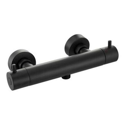 Douchekraan Go by van Marcke Cocoon Black Opbouw Thermostatisch Mat Zwart Go by Van Marcke