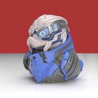 Mass Effect Tubbz Mini PVC Figure Garrus 5 cm - thumbnail