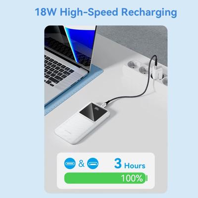 Powerbank Vention FHKW0 Wit 10000 mAh
