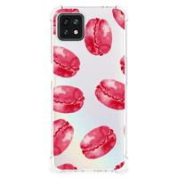OPPO A53 5G | A73 5G Beschermhoes Pink Macarons - thumbnail
