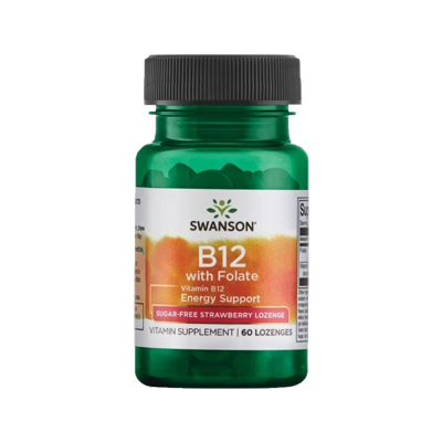 Ultra Vitamine B-12 W/folic Acid | Swanson | 60 Lozenges