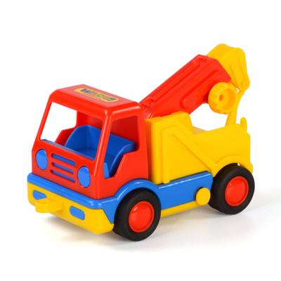 Polesie takelwagen 20 cm rood/geel Polesie takelwagen 20 cm rood/geel