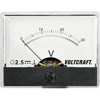 VOLTCRAFT AM-60X46/30V/DC AM-60X46/30V/DC Inbouwmeter AM-60X46/60 V/DC 30 V Draaispoel - thumbnail