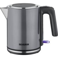 Severin WK9574 Waterkoker 1L 2400W Antraciet / Zwart - thumbnail