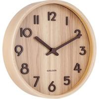 Karlsson KA5808WD wandklok Mechanische wandklok Rond Hout - thumbnail