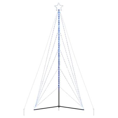 VidaXL Led-kerstboom 615 leds 404,5 cm blauw VidaXL Led-kerstboom 615 leds 404,5 cm blauw