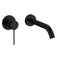 Inbouwwastafelkraan Best Design Nero-Decorata mengkraan Messing Mat Zwart - thumbnail