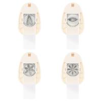 Vaessen Creative • figuurpons set hart bloemblaadje & bloemen 4st. - thumbnail