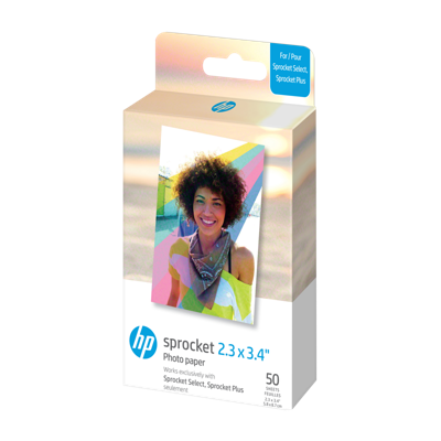 HP Sprocket Select 5,8x8,6cm Zink 50 vel