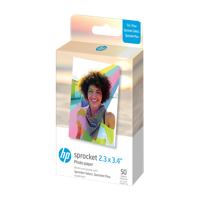 HP Sprocket Select 5,8x8,6cm Zink 50 vel - thumbnail