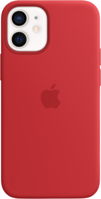 Apple Silicone MagSafe Case iPhone 12 Mini (PRODUCT)RED