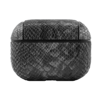 Apple Airpods 1 en 2 Slangen Print Case - TPU - Hardcase - Apple Airpods - Grijs - thumbnail