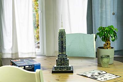Ravensburger puzzel 3D gebouwen midi empire state building 216 stukjes Ravensburger puzzel 3D gebouwen midi empire state building 216 stukjes