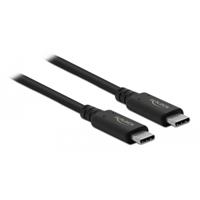 DeLock 86979 USB4 Gen 3x2 40Gbps 100W USB Type-C 0.8m - thumbnail