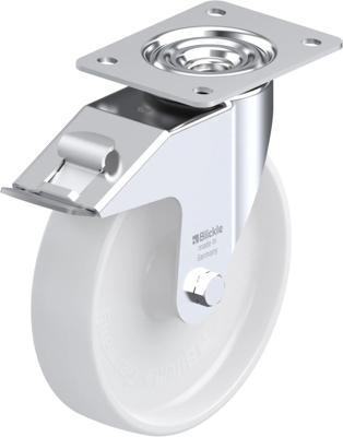 Blickle LE-PO 200R-FI Zwenkwiel met rem Wieldiameter: 200 mm Draagvermogen (max.): 300 kg 1 stuk(s)