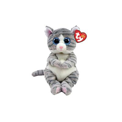 TY Beanie Babies Knuffel Kat Mitzi 15 cm