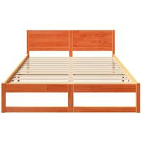 Bedframe Wasbruin 160 x 200 cm Massief grenenhout - thumbnail