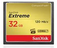 SanDisk CF 32GB Extreme 120MB/s