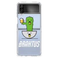 Samsung Galaxy Z Flip 4 Telefoonhoesje met Naam Braktus - thumbnail