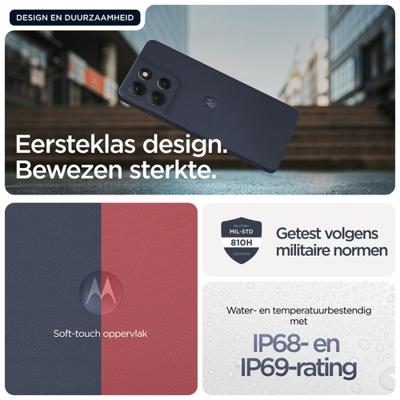 Smartphone Motorola Moto G86 5G 6,67" Octa Core 8 GB RAM 256 GB Blauw