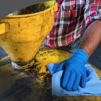 Wypall poetsdoek blauw - X80 8295 - 210x428mm - thumbnail