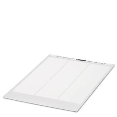 Phoenix Contact 5032400 BMKL 64X34 WH Apparaatmarkering Montagemethode: Plakken Markeringsvlak: 34 x 64 mm Wit Aantal markeringen: 210 10 stuk(s)