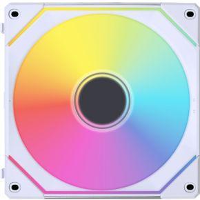 Lian Li Lian Li UNI FAN SL-INF 140 ARGB Reverse Blade PWM Lüfter - 140mm, weiß PC-ventilator (b x h x d) 140 x 142 x 25 mm