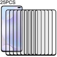 Voor Xiaomi Redmi K30i 5G 25 PCS Full Glue Full Screen Tempered Glass Film - thumbnail