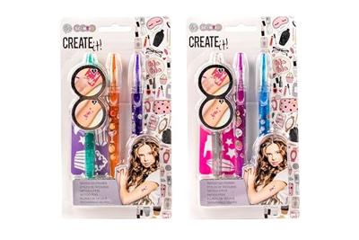Create It! beauty tattoo geurpennen, 3st + sjabloon