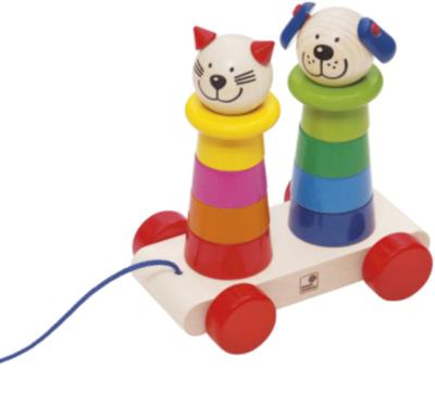 Selecta Spielzeug trekfiguur Filino junior 15 cm hout 11-delig Selecta Spielzeug trekfiguur Filino junior 15 cm hout 11-delig