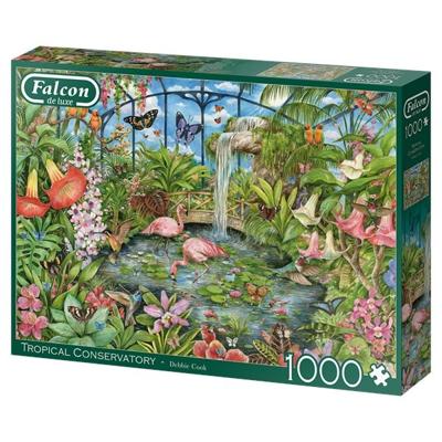 Falcon de luxe Tropical Conservatory 1000pcs Legpuzzel 1000 stuk(s) Falcon de luxe Tropical Conservatory 1000pcs Legpuzzel 1000 stuk(s)