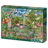 Falcon de luxe Tropical Conservatory 1000pcs Legpuzzel 1000 stuk(s) - thumbnail