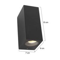 Steinhauer Buitenlamp logan 1497zw zwart - thumbnail