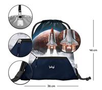 Space Shuttle Gymtas met Rits - thumbnail