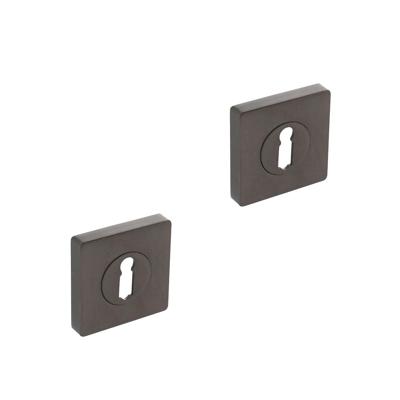 Intersteel Rozet vierkantTira sleutelgat antraciet - 0029.318586