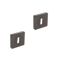 Intersteel Rozet vierkantTira sleutelgat antraciet - 0029.318586 - thumbnail