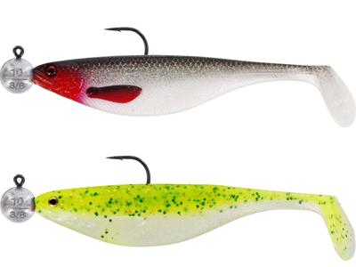 Westin ShadTeez 9 cm Rigged with 7 gr 4/0 Jig 2st. Dark Water Mix 2