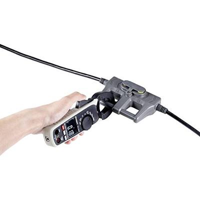 VOLTCRAFT CAA-1L 16 Meetadapter Apparaatstekker, male C20 - Apparaatstekker, female C19 16A Donkergrijs