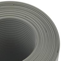 VidaXL Tuinschermen 10 st 252,5x19 m pvc steengrijs - thumbnail