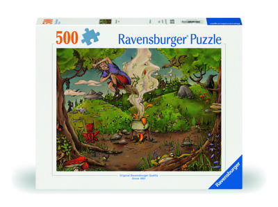Ravensburger puzzel Bei der Waldhexe 500 stukjes