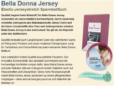 Bella Donna Bella Donna Hoeslaken Jersey Lits-Jumeaux poeder-0110 180/200-200/220