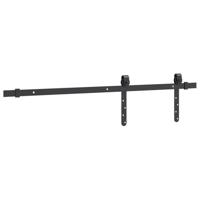 VidaXL Ophangset voor schuifdeur 91 cm koolstofstaal - thumbnail