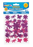 Darice • glitter foam stickers flowers bugs - thumbnail