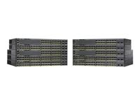 Catalyst 2960X-48FPD-L - Switch - Beheerd - 48 x 101001000 (PoE+) + 2 x 10 Gigabit SFP+ - desktop, rack-uitvoering - PoE+ (740 W) - thumbnail